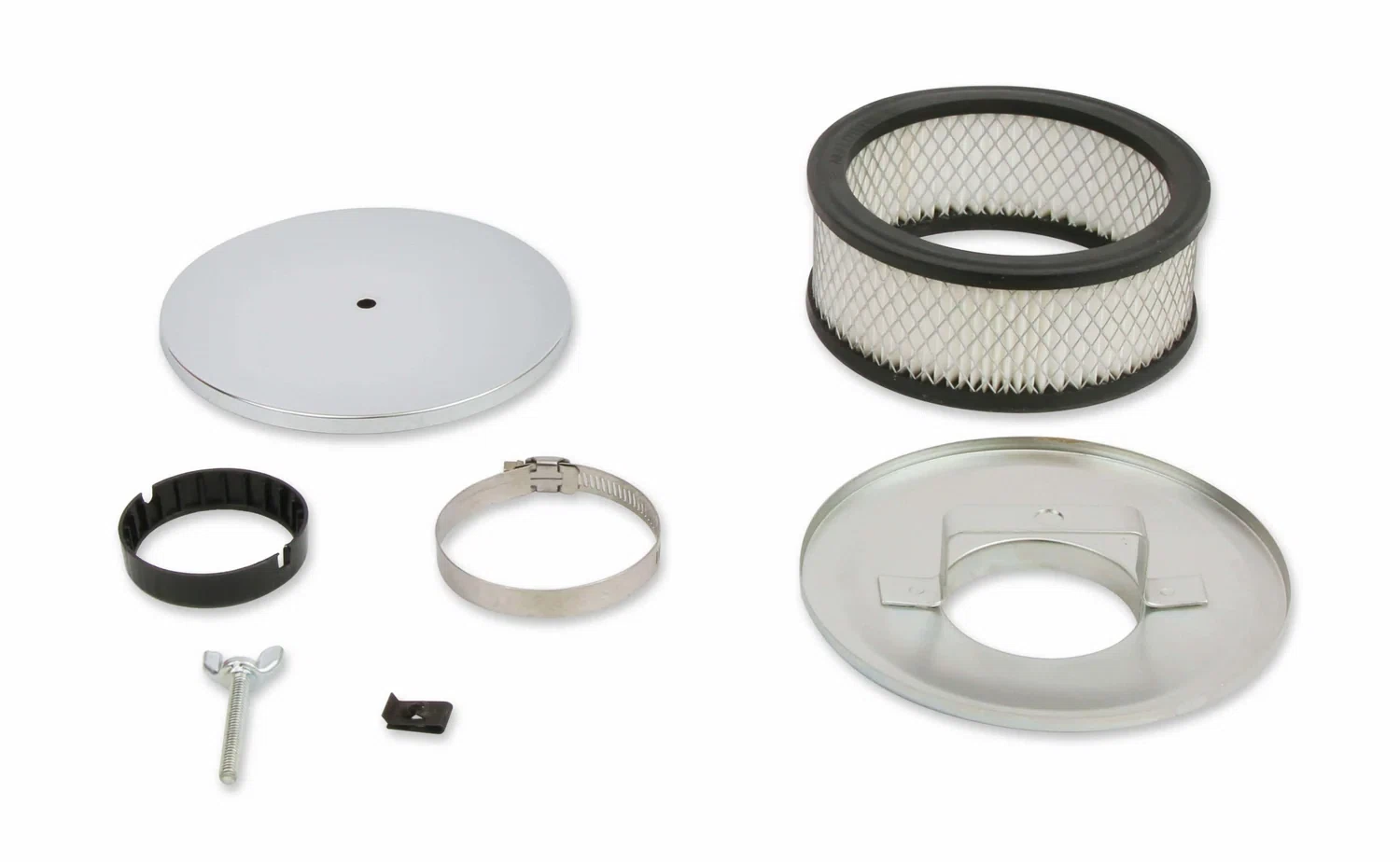 Mr. Gasket Air Cleaner - Chrome - 1490